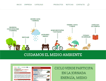 Tablet Screenshot of cicloverde.org